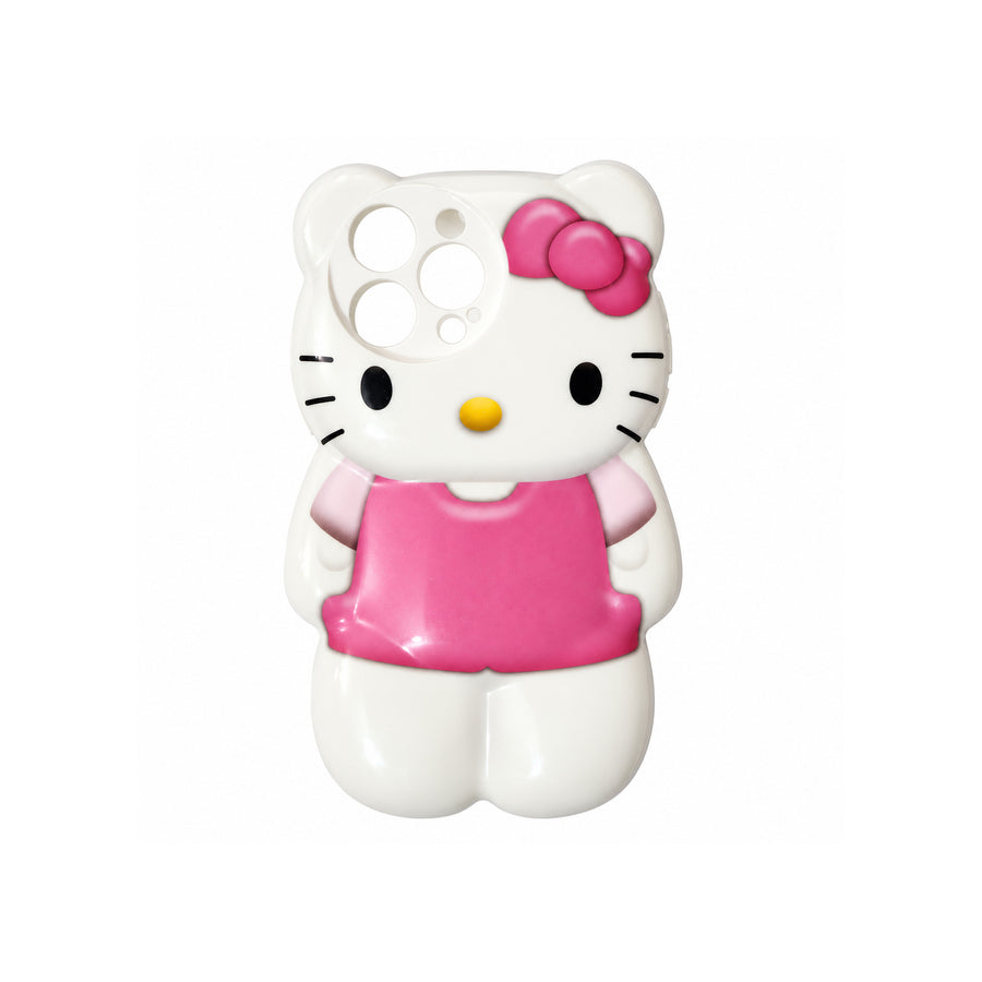 Hello Kitty Pembe Elbiseli Telefon Kılıfı