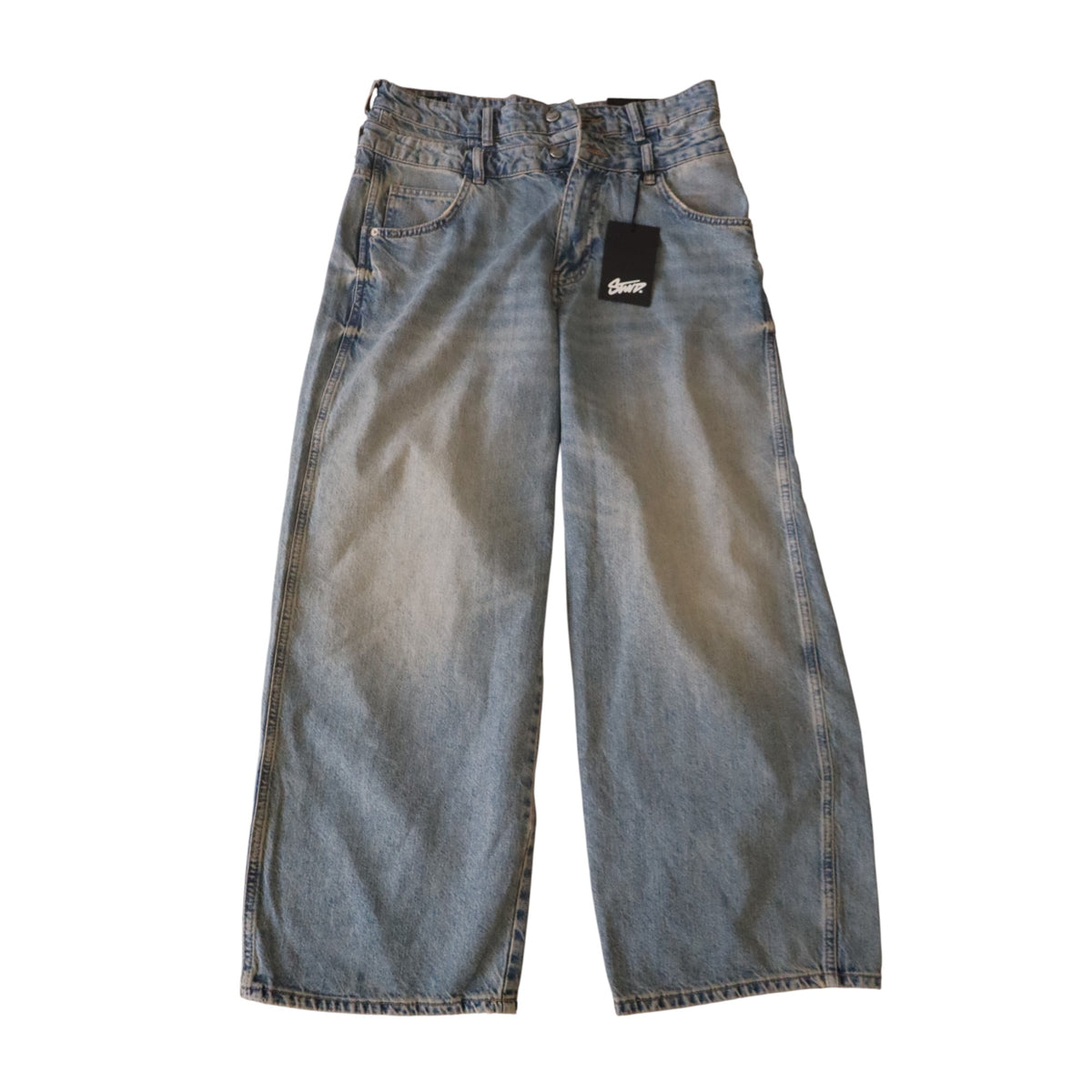 Pull&Bear STWD 3683/522 Wide Leg Baggy Skate Denim