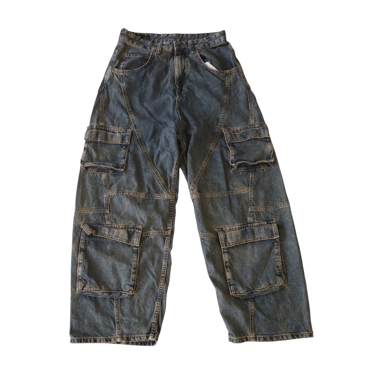 Pull&Bear STWD 3683/523 Super Baggy Cargo Jean