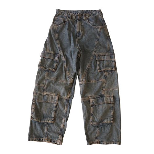 Pull&Bear STWD 3683/523/415 Super Baggy Cargo Jean