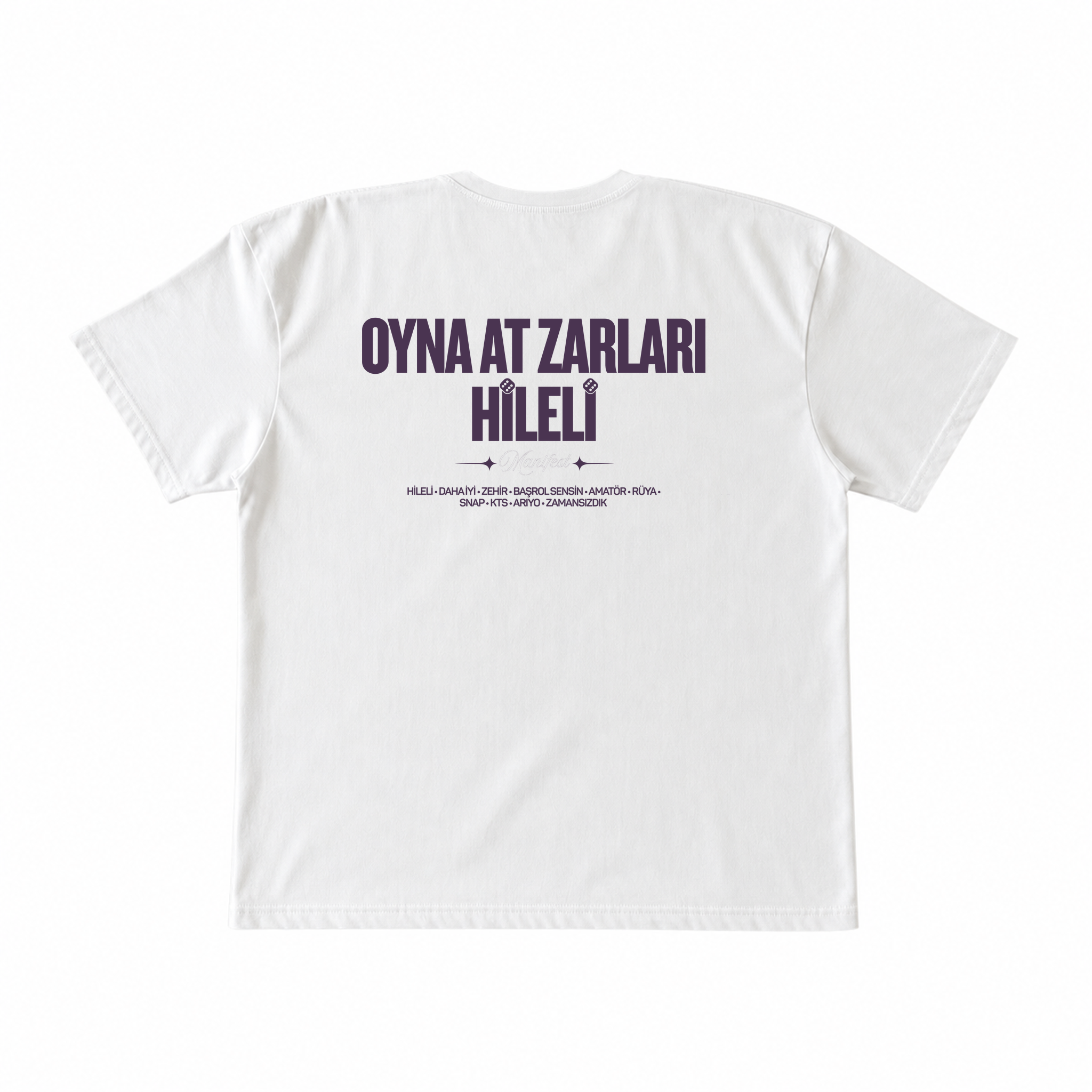 ZENKAI Manifest Hilal Oversize Tişört