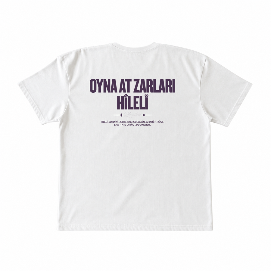 ZENKAI Manifest Hilal Oversize Tişört