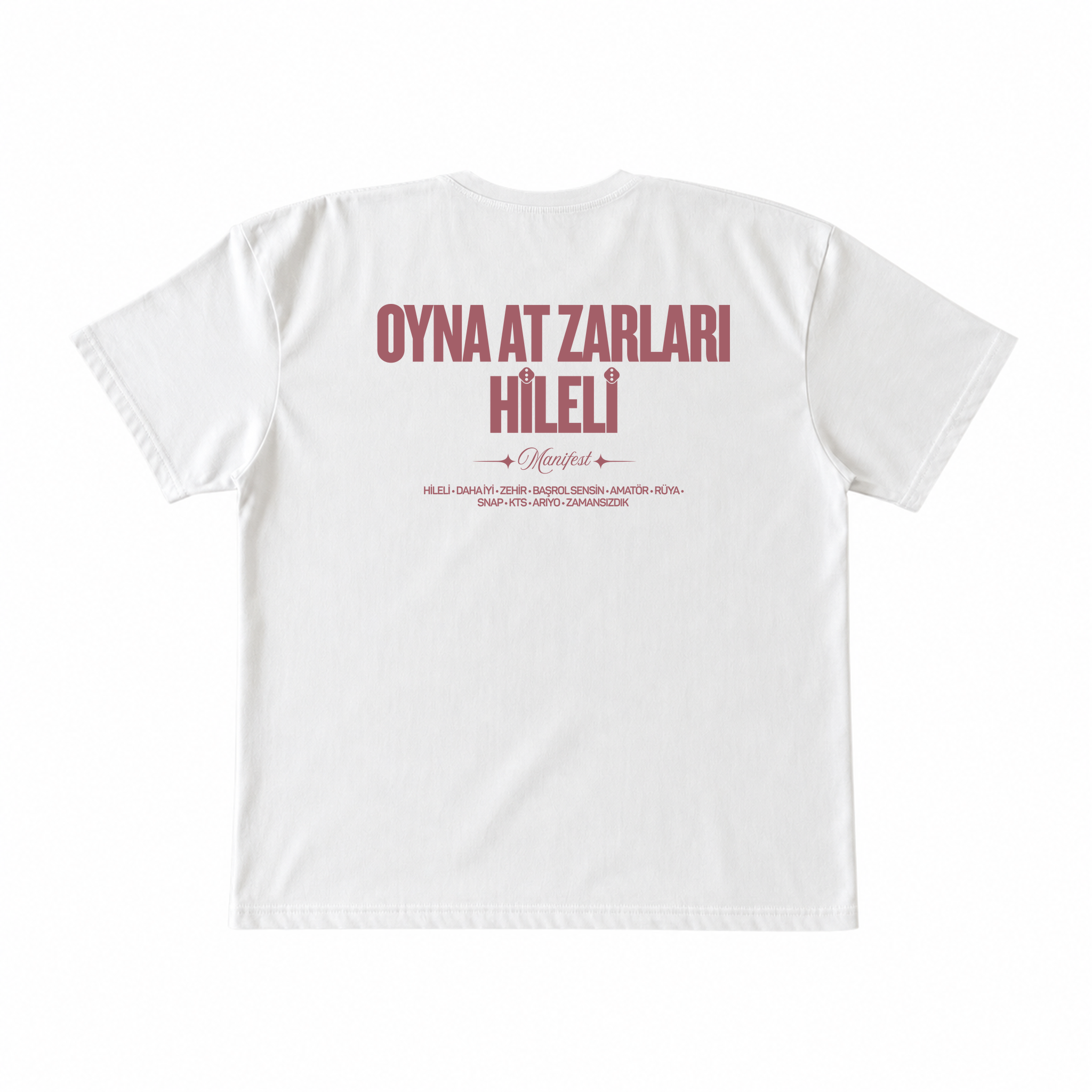 ZENKAI Manifest Lidya Oversize Tişört