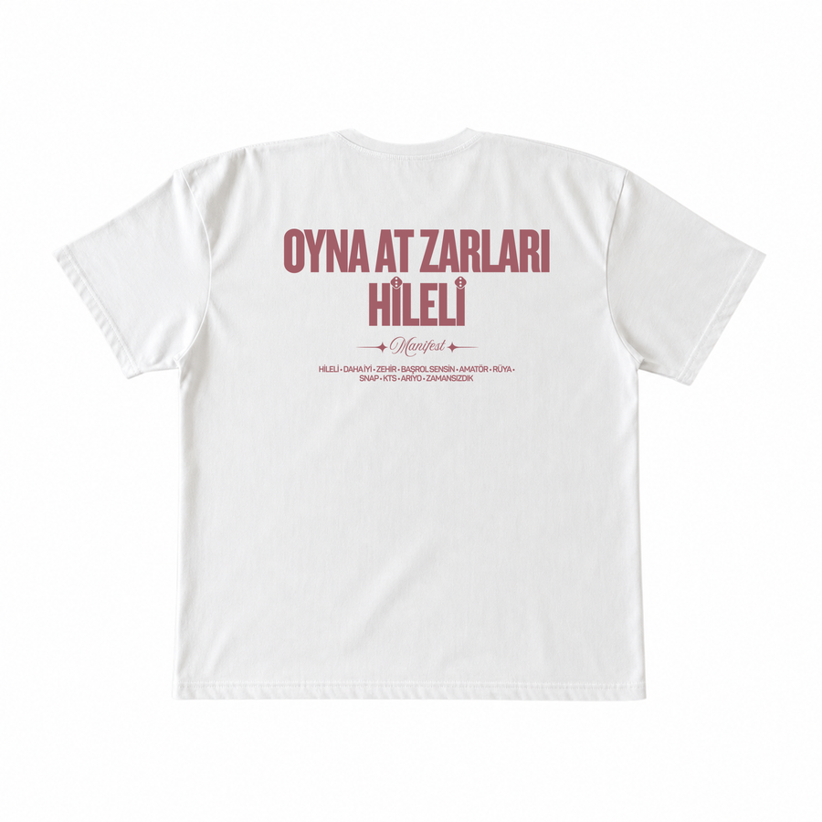 ZENKAI Manifest Lidya Oversize Tişört